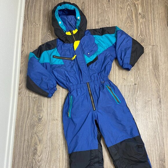 NWOT Vintage Children'sUnisex Ski Jump Suit Size 6X